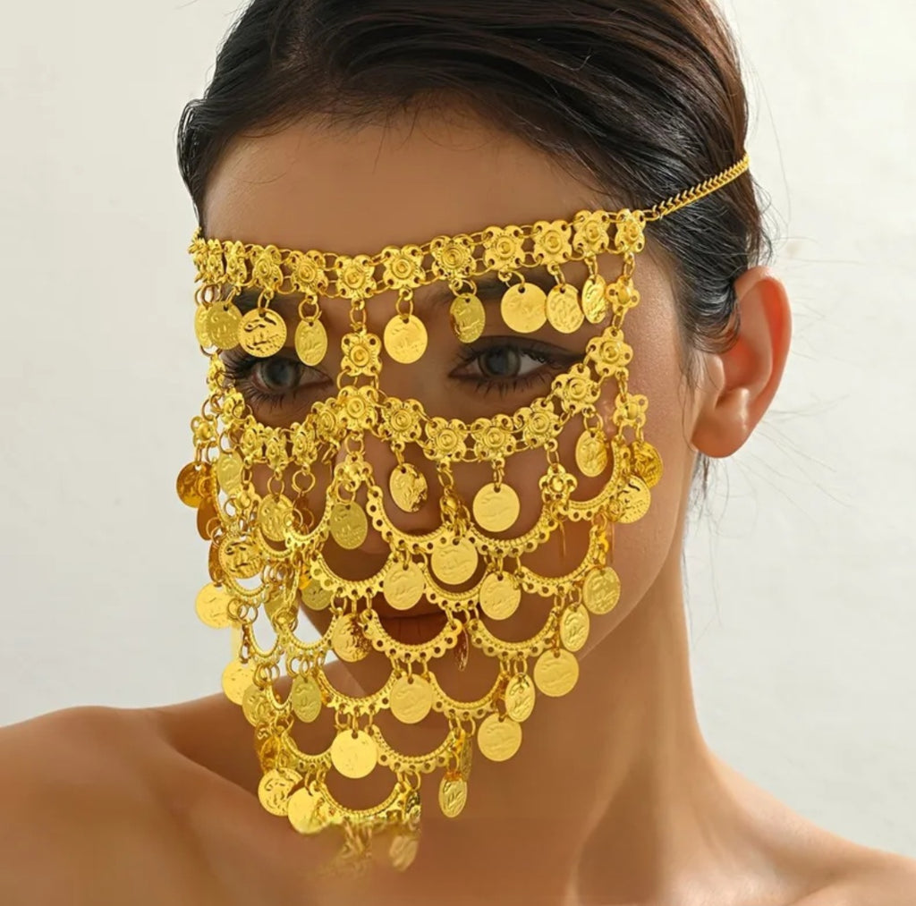 Masque de Bijoux "Aura d'Or
