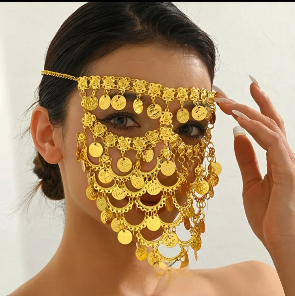 Masque de Bijoux "Aura d'Or