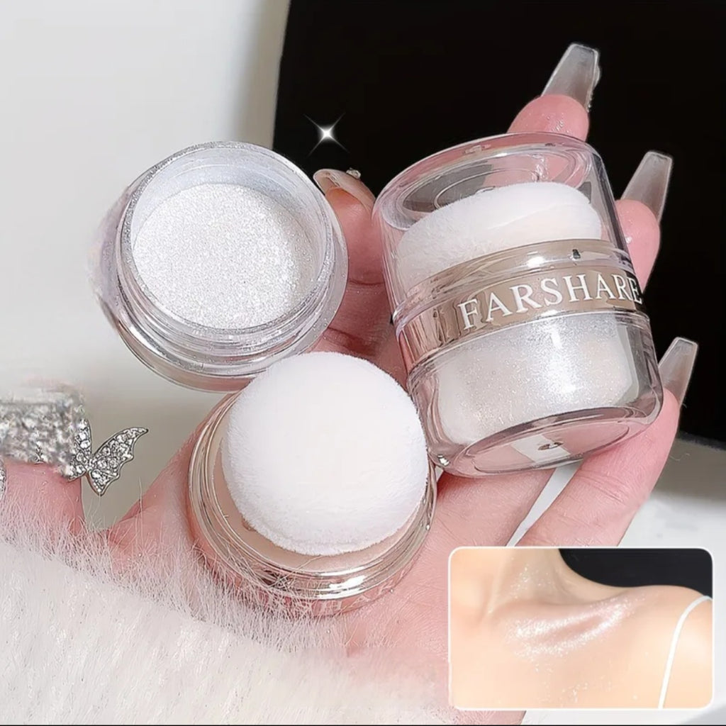 Poudre scintillante de Teint libre