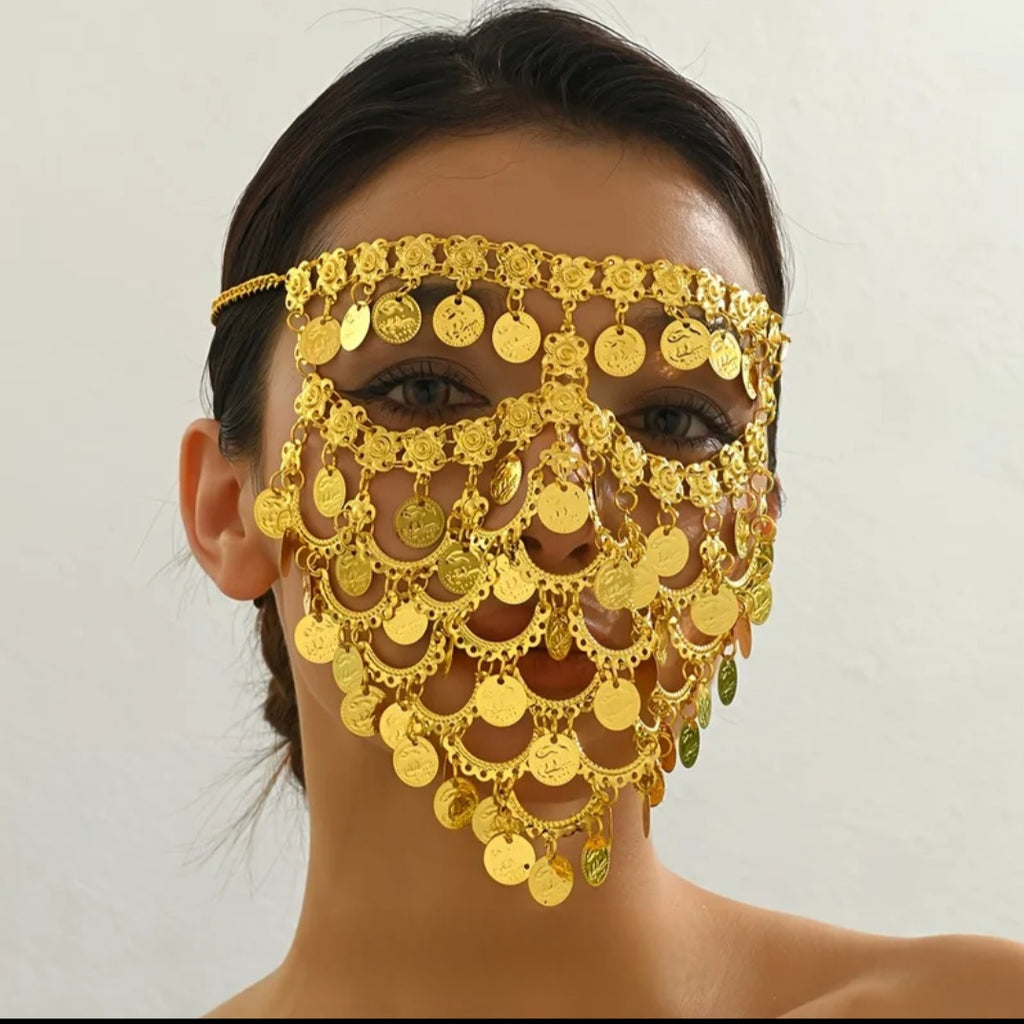Masque de Bijoux "Aura d'Or